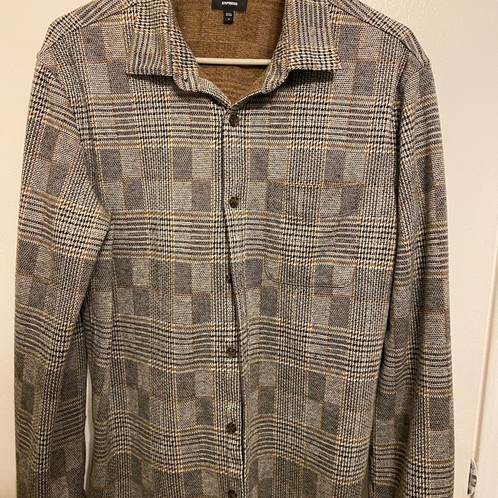 Express Plaid shirt Jacket
